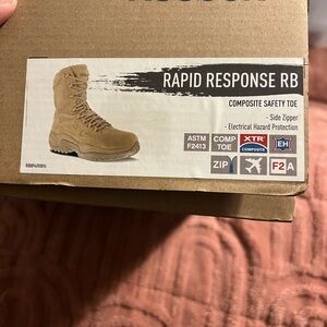 Reebok Tan Tactical Boots